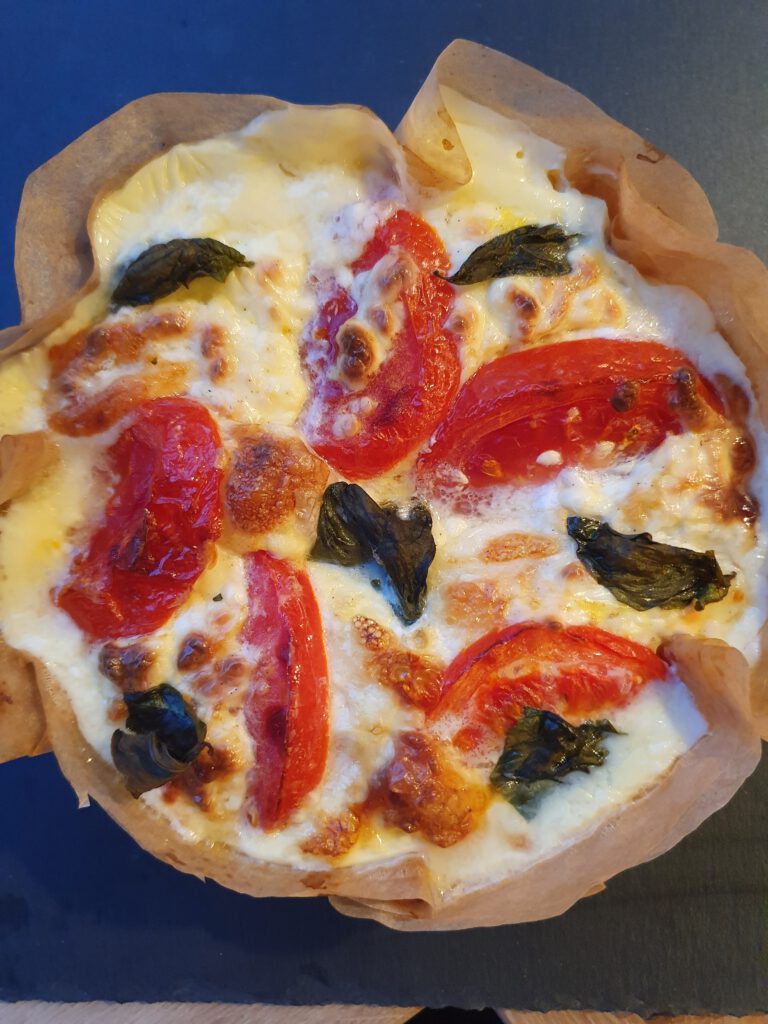 Kabeljauwpotje Caprese